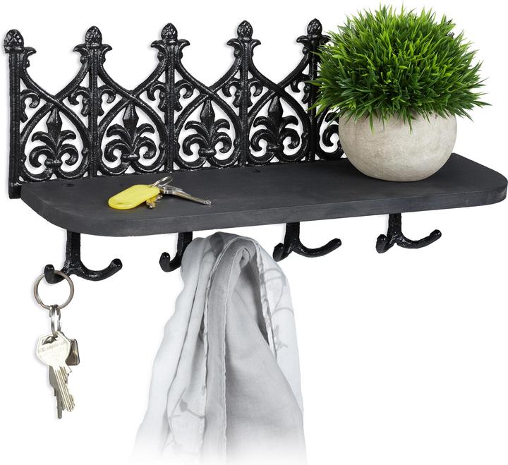 Immagine prodotto Relaxdays Portachiavi da-parete (39,5 x 12 x 19,5 cm)