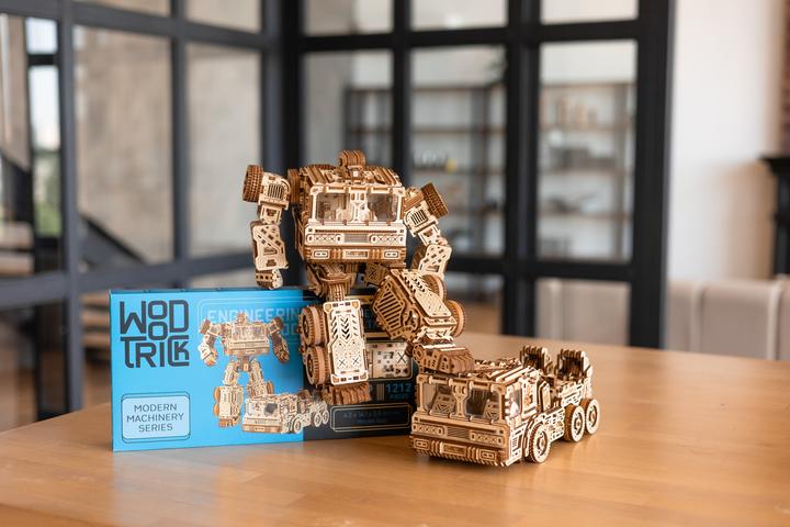 Image du produit Wood Trick Timbertron Ultima - Kit de construction en bois 3D