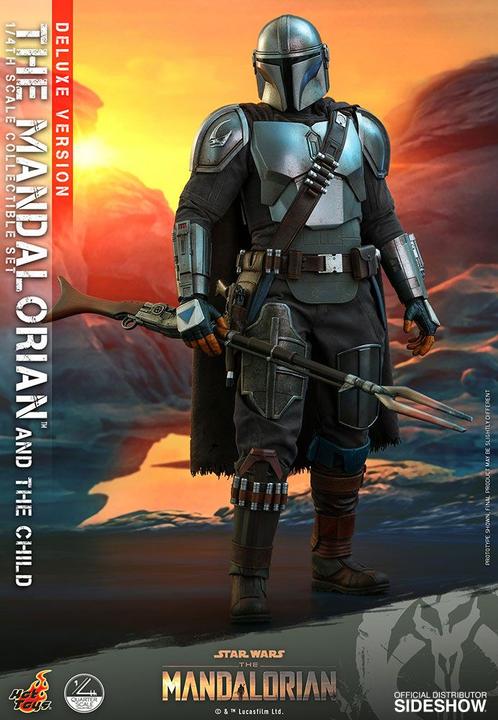 Immagine prodotto Hot Toys Star Wars - Il Mandaloriano "Il Mandaloriano e il Bambino" Deluxe 1/4 Action Figures
