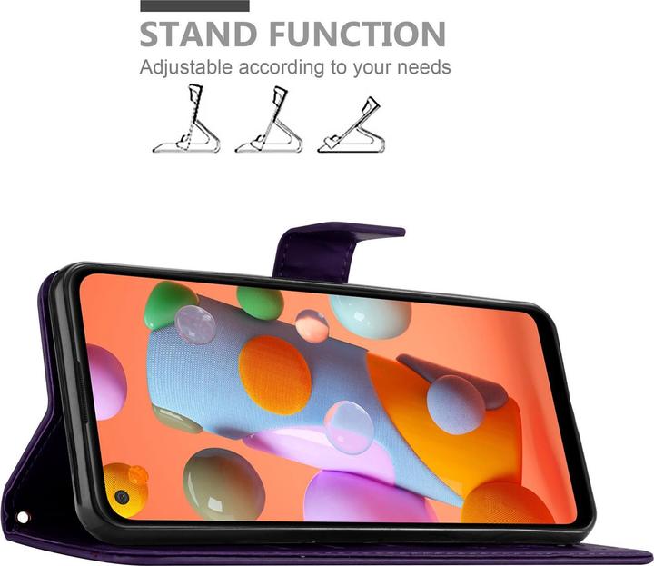Productafbeelding Cadorabo Bloemen Boekomslag (Samsung Galaxy A11, Samsung Galaxy M11)