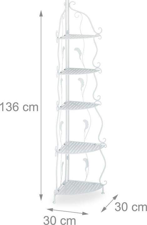 Image du produit Relaxdays Étagère d'angle