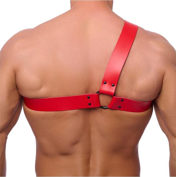 Produktbild The Red Premium Leder-Harness "HALF" (L)