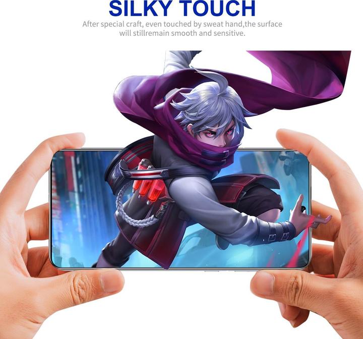 Actual product image Enkay Easy Glass armoured glass screen protector (1 Piece, Apple iPhone 16)