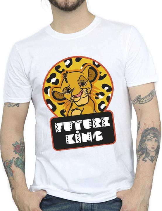 Actual product image Disney Mens The Lion King Future Simba T-Shirt (5XL)