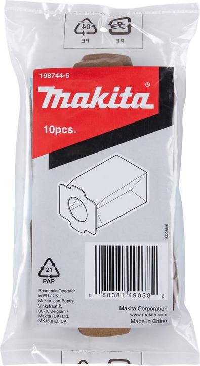 Produktbild Makita Papier-Staubsack - 10 Stk (10 x)