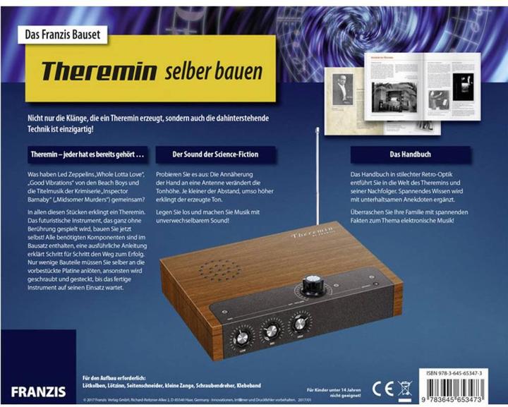 Produktbild Franzis Theremin selber bauen
