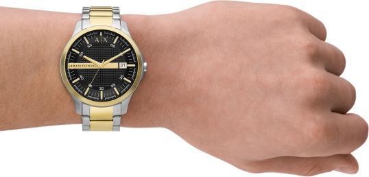 Actual product image Armani Exchange Hampton (Analogue wristwatch, 46 mm)