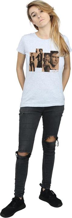 Immagine prodotto Star Wars Han Solo Photoshoot Maglietta Donna (L)