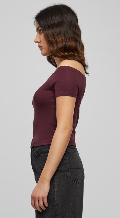 Produktbild Urban Classics Ladies Off Shoulder Rib Tee (S)