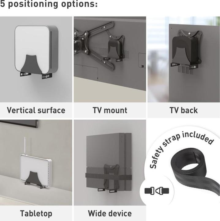 Produktbild Barkan Media Halterung (AV-Halter, Adapter- / Montageplatten)