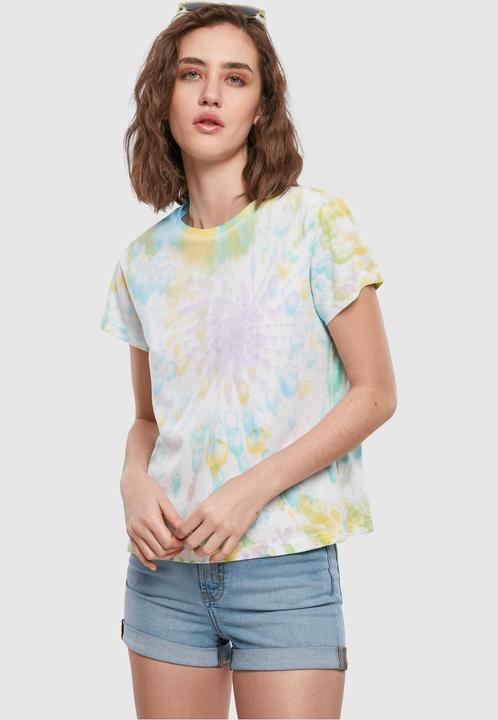 Actual product image Urban Classics Ladies Tie Dye Boyfriend Tee (4XL)