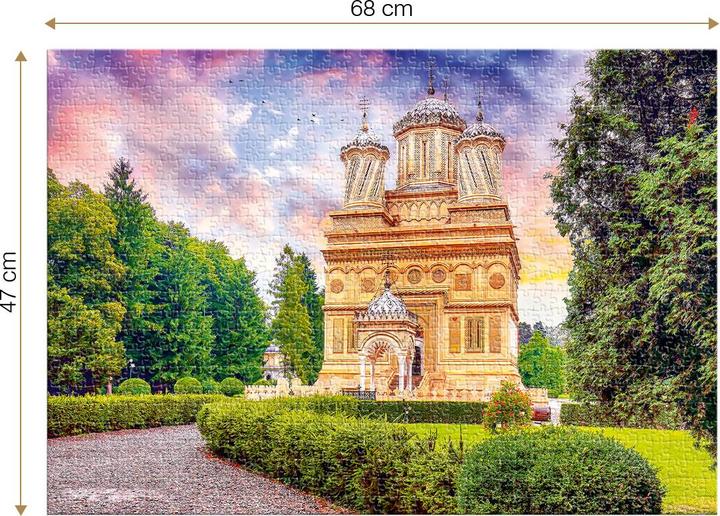 Produktbild Roovi Puzzle 1000 pieces Curtea de Arges Monastery (1000 Teile)