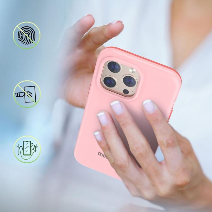 Actual product image Choetech MFM Case Protection Case for MagSafe for iPhone 13 Pro Max, Pink (PC0114-MFM-PK) (Apple iPhone 13 Pro Max)