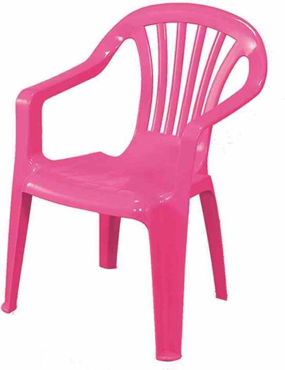 ProGarden Sedia monoblocco per bambini Sedia, baby, rosa (Seggiolone)