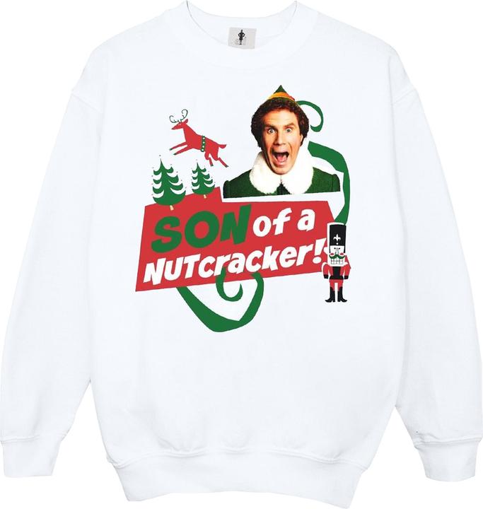 Actual product image Elf Mens Son Of A Nutcracker Sweatshirt (3XL)