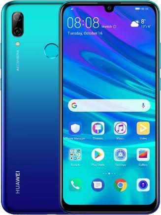 Huawei P Smart 2019 (64 Go, Bleu, 6.21", Double SIM hybride, 13 Mpx, 4G)