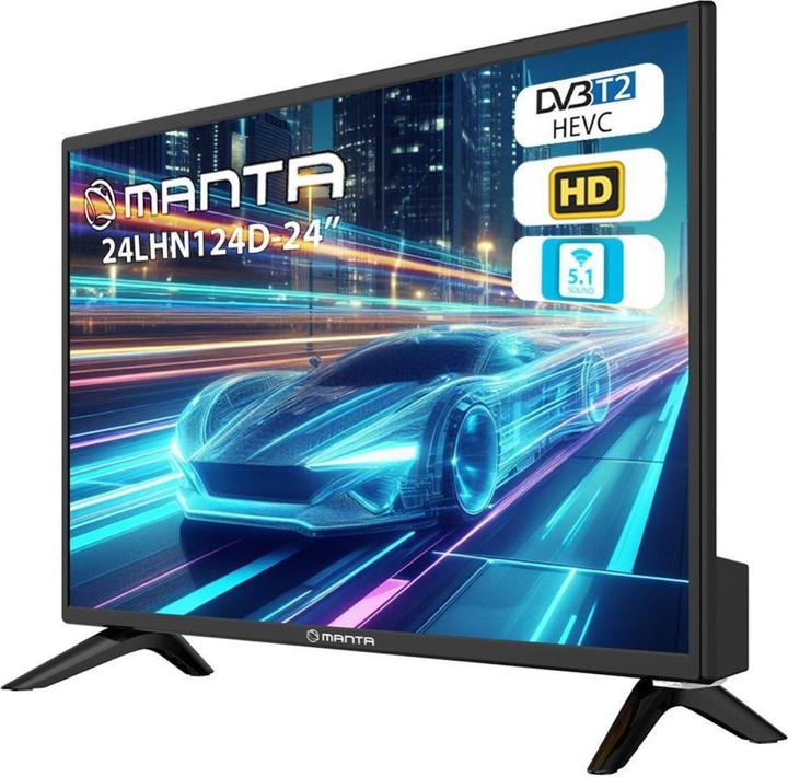 Actual product image Manta Telewizor 24LHN124D (24", LED, HD ready)