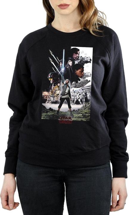 Produktbild Star Wars The Last Jedi Character Poster Sweatshirt (L)