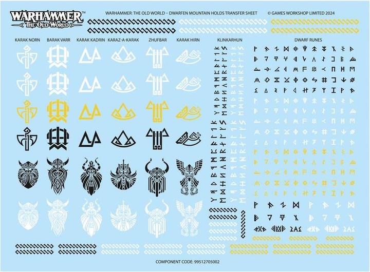 Valori nutrizionali e ingredienti Games Workshop Warhammer ToW - La Montagna dei Nani ospita i guerrieri nani (Materiale sintetico)