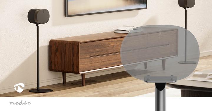 Immagine prodotto Nedis Supporto per altoparlanti (1 pz., Cavalletto, Non mobile)