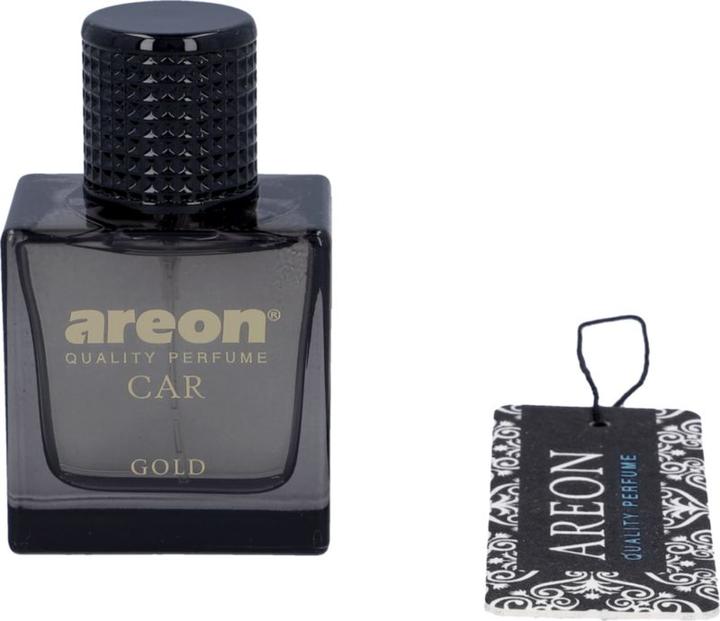 Actual product image Areon Car Perfume Gold 50 ml glass bottle
