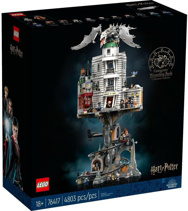 LEGO Harry Potter Gringotts Wizard Bank - Collector's Edition (76417, LEGO Harry Potter)