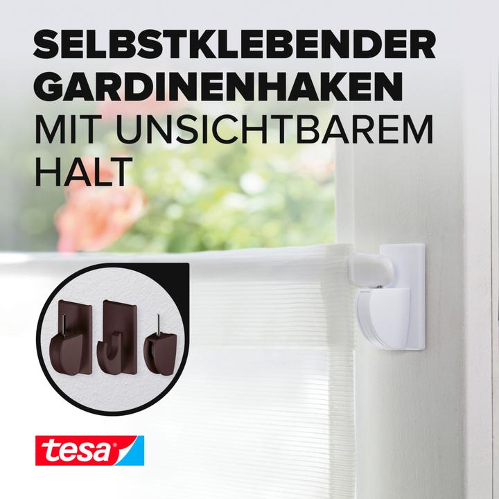 Produktbild tesa Powerstrips Gardinenhaken