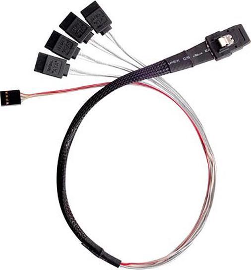 Produktbild Silverstone SST-CPS03 Mini-SAS zu SATA Kabel