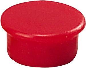 Produktbild Dahle 95513, Tafelmagnet, Rot, 13 mm, 13 mm, 7 mm, 10 Stück(e) (10 x)