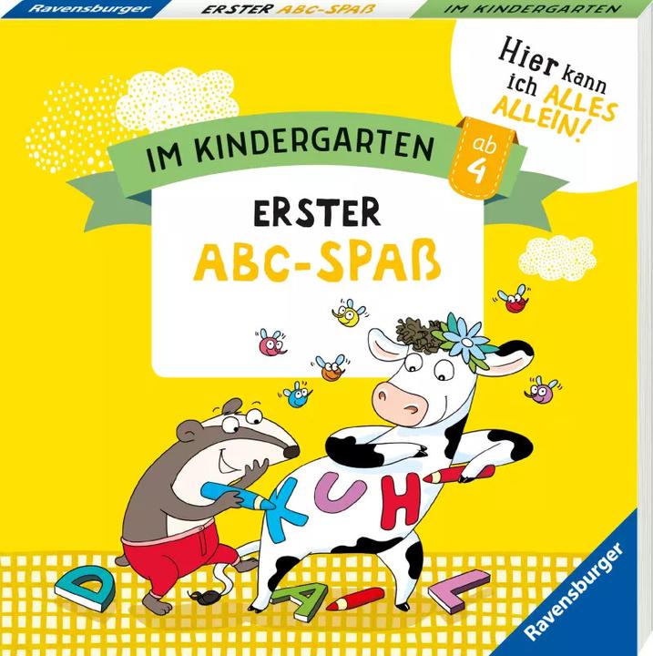 Immagine prodotto Ravensburger Im Kindergarten: Allererster Abc-Spass (Tedesco, Kirstin Jebautzke, Theresa Koppers, 2021)