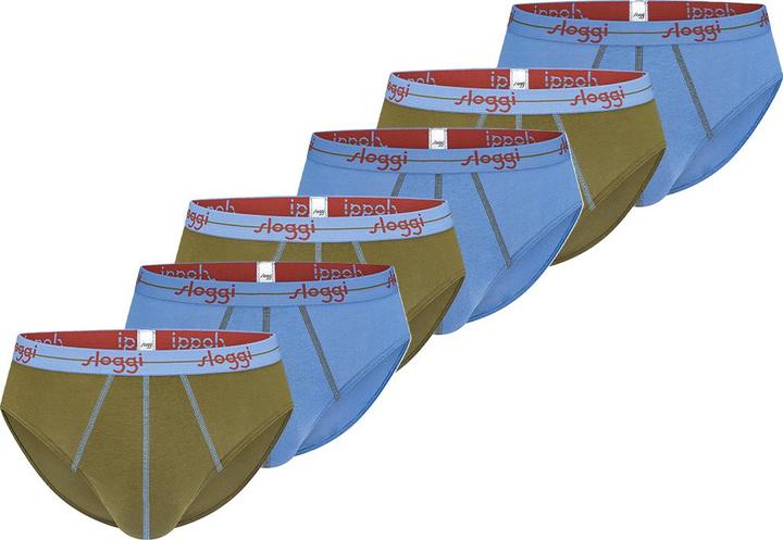 Immagine prodotto Sloggi Confezione da 6 pezzi di slip/mutande Start da uomo (L, confezione da 6)