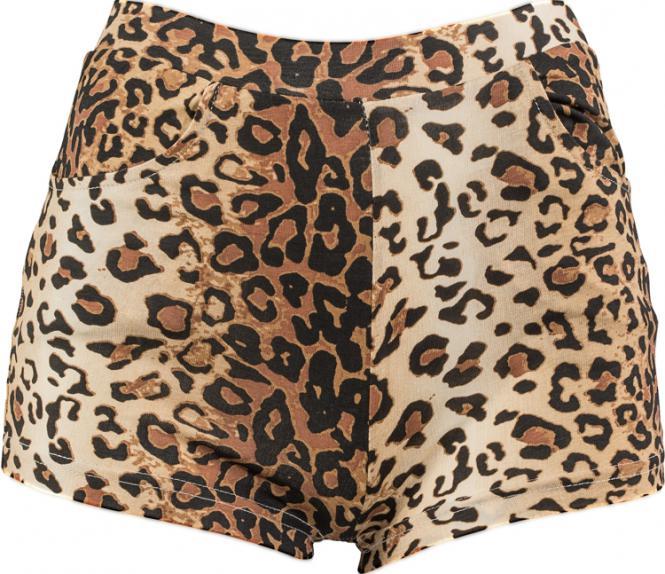Actual product image Orlob Leopard Hot Pants (XL)