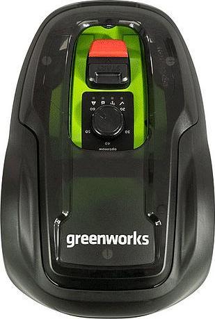 Productafbeelding Greenworks 2513207, robotmaaier, 450 m², 17 cm, 2 cm, 6 cm, 450 m² (450 m²)