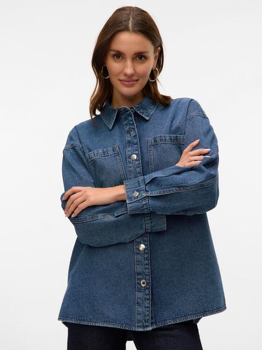 Produktbild Vero Moda VMJENNIE Jeanshemd Jeanshemd (XXL)