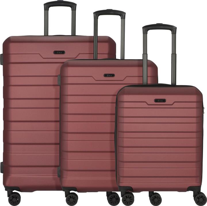 Actual product image D&N Travel Line 2400 suitcase set 3 pcs. (218 l, XL (from 140l))