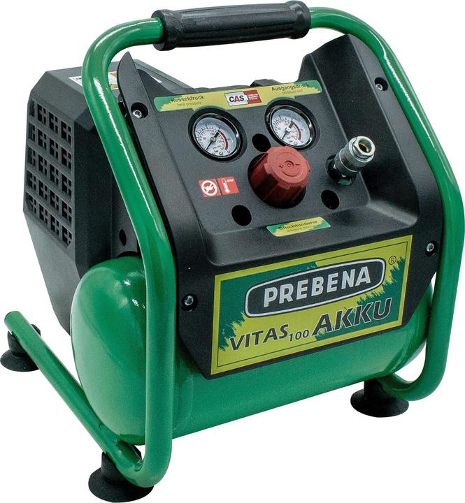 Actual product image Prebena Battery compressor Vitas 100 battery without battery and charger (8 bar, 5 l)