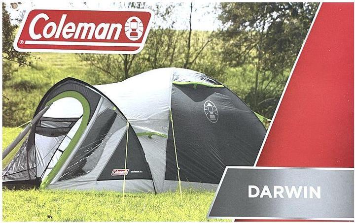 Actual product image Coleman 2176902 Darwin 2 Plus Dome Tent 2 person tent (Dome tent, 4.20 kg, 2 persons)