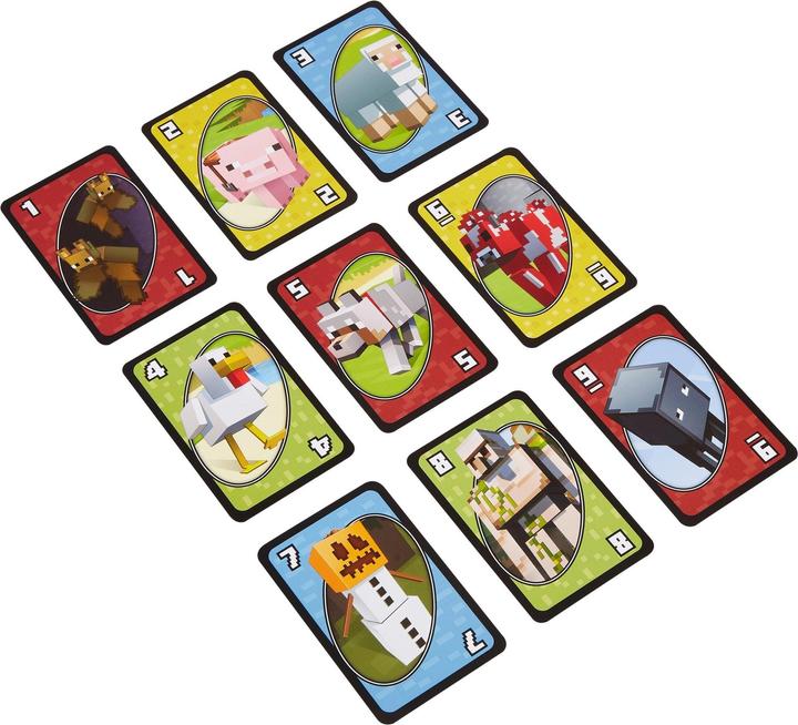 Image du produit Mattel Games Minecraft: UNO (Allemand, Français, Italien, Anglais)