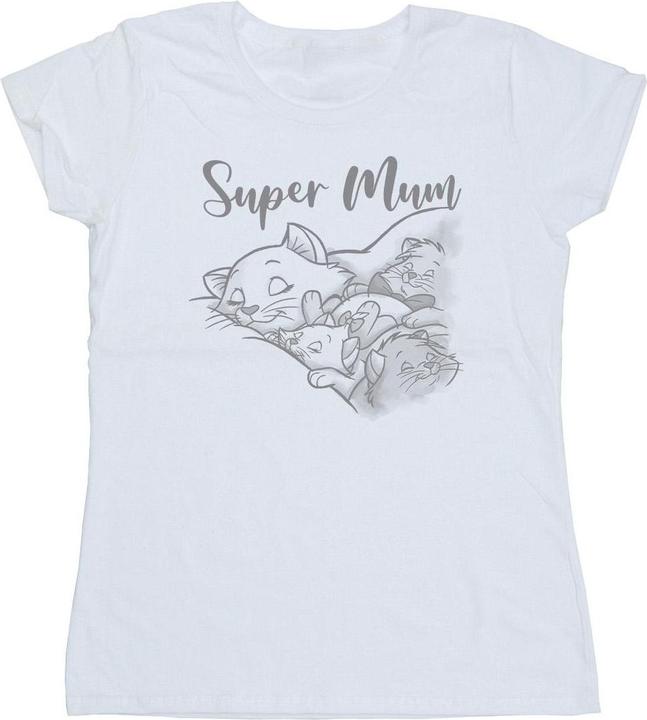 Actual product image Disney Womens/Ladies The Aristocats Marie Super Mum Cotton T-Shirt (L)