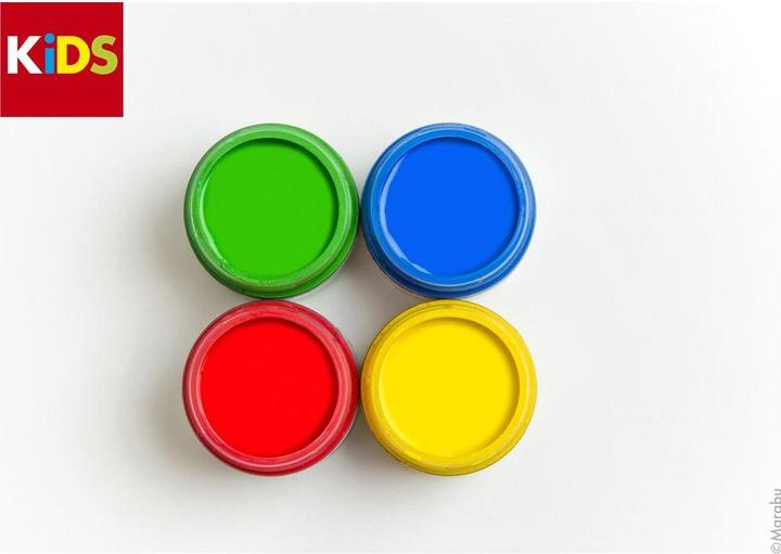 Immagine prodotto Marabu Vernice a dito (Giallo, Rosso, Blu, Verde, 100 ml)