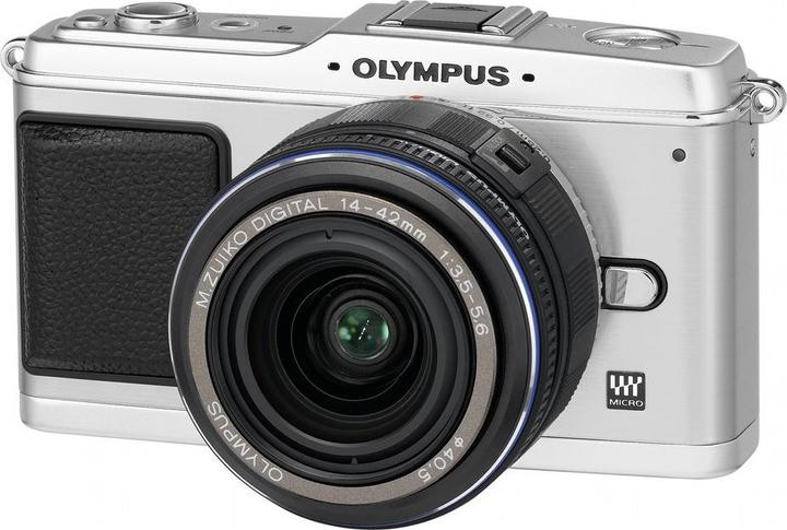 Immagine prodotto Olympus E-P1, 12MPixel, Kit 14-42mm, argento/nero