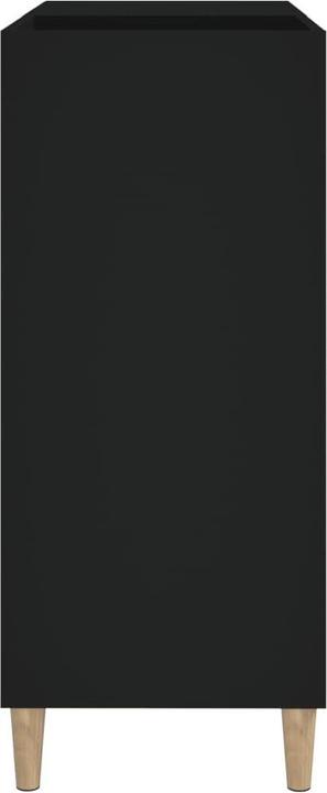 Produktbild VidaXL Plattenschrank Schwarz 84,5x38x89 cm Holzwerkstoff
