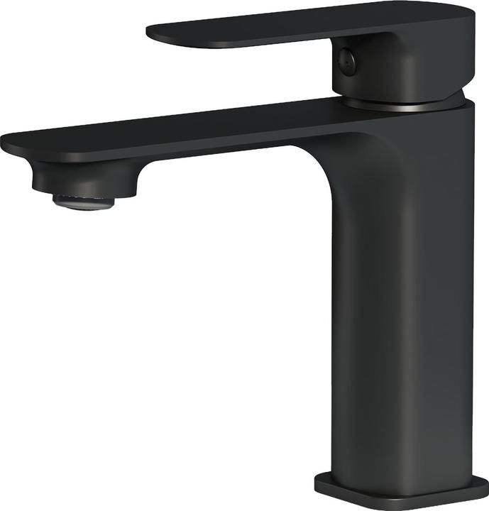 Image du produit Emke Robinet salle de bain, laiton noir mat, mitigeur lavabo, robinet de cuisine avec mousseur, céramique