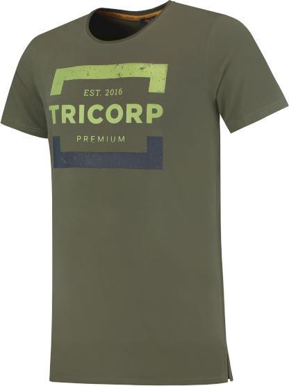 Produktbild Tricorp 104007Army4XL T-Shirt Premium Heren (4XL)