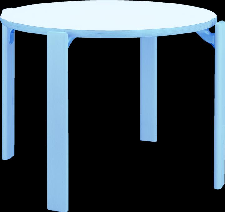 Kunstharz Pastellblau