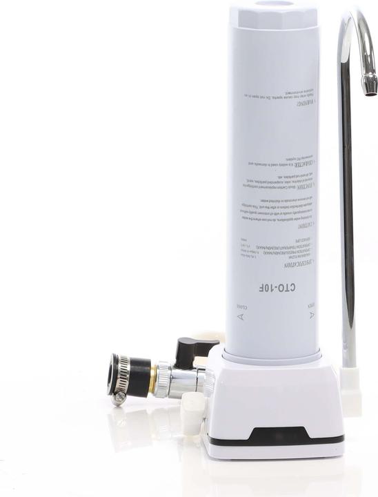 Actual product image Naturewater NW-1-CTO Activated Carbon Block with Water Tap, Desktop Filtering Device with Water Cock