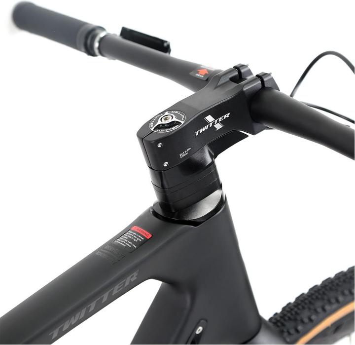 Actual product image Mobygo Twitter V1-PB Carbon schwarz (51 cm)
