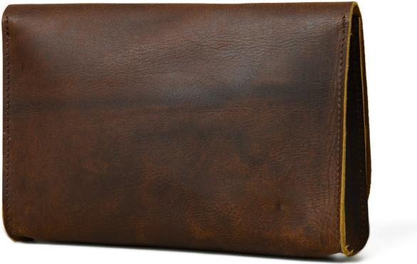 Produktbild Only-Bags.Store Schicke Leder Clutch in Kakao