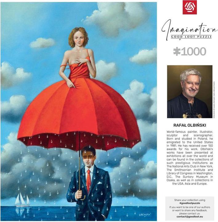 Image du produit Good Loot Rafal Olbinski Imagination Puzzle Défense contre la banalité (1000 pièces) (1000 pièces)
