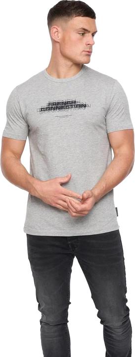 Actual product image French Connection Mens Double Logo T-Shirt (S)